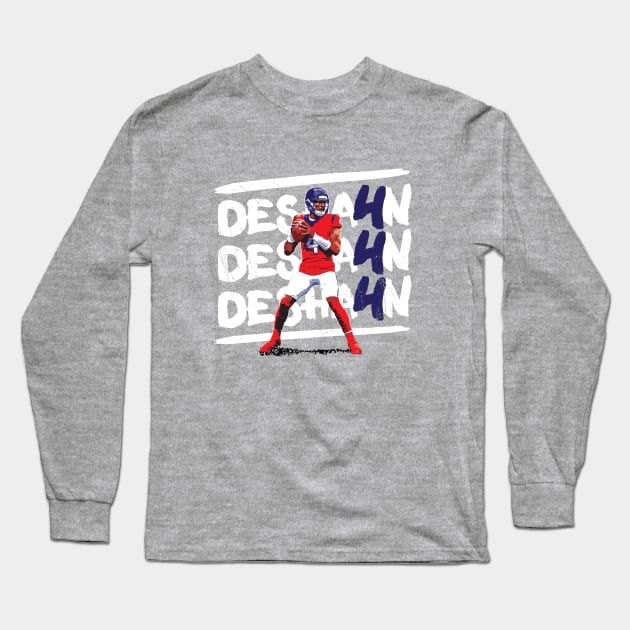 Deshaun Watson tee t-shirt Long Sleeve T-Shirt by goderslim